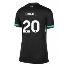 Liverpool Diogo Jota #20 Bortedrakt Kvinner 2024-25 Kortermet